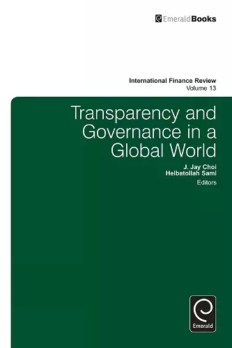 Transparency in Information and Governance cover