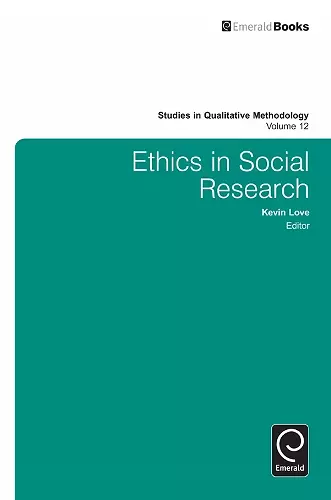 Ethics in Social Research cover