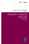 Disasters, Hazards and Law cover