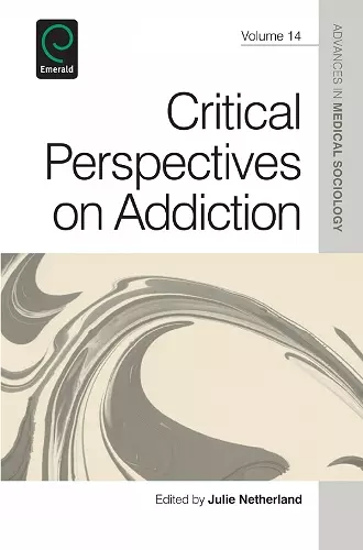 Critical Perspectives on Addiction cover