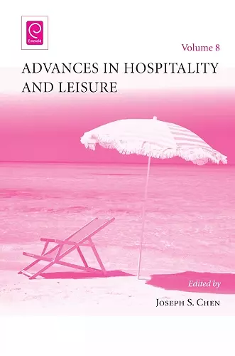 Advances in Hospitality and Leisure cover