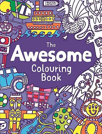 The Awesome Colouring Book cover