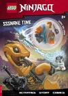 LEGO® NINJAGO®: Sssnake Time Activity Book (with Snake Warrior Minifigure) cover