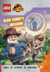 LEGO® Jurassic World™: Alan Grant’s Missions: Activity Book with Alan Grant minifigure cover