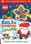 LEGO® Books: Build & Celebrate Christmas (includes 45 bricks) cover