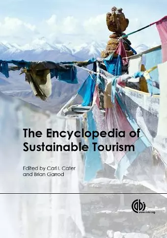 Encyclopedia of Sustainable Tourism, The cover