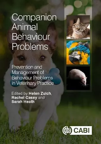 Companion Animal Behaviour Problems cover