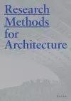 Research Methods for Architecture cover