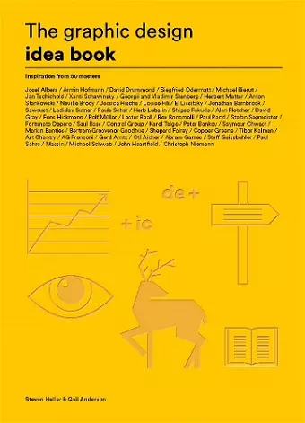 The Graphic Design Idea Book cover