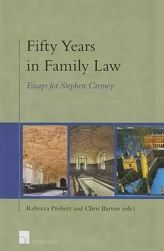 Fifty Years in Family Law cover