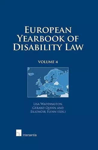 European Yearbook of Disability Law cover