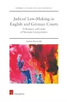 Judicial Law-Making in English and German Courts cover