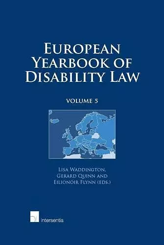 European Yearbook of Disability Law cover