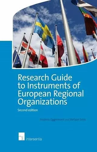 Research Guide to Instruments of European Regional Organizations cover