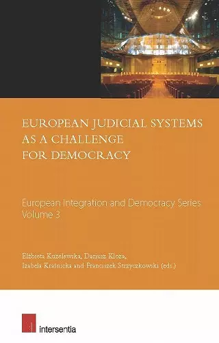 European Judicial Systems as a Challenge for Democracy cover