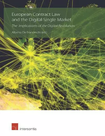 European Contract Law and the Digital Single Market cover