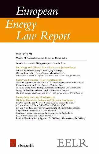 European Energy Law Report XI cover