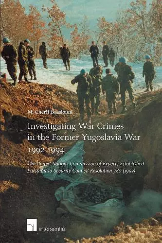 Investigating War Crimes in the Former Yugoslavia War 1992-1994 cover