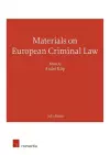 Materials on European Criminal Law cover