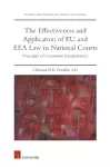 The Effectiveness and Application of EU and EEA Law in National Courts cover