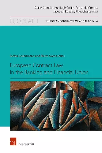 European Contract Law in the Banking and Financial Union cover