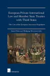 European Private International Law and Member State Treaties with Third States cover