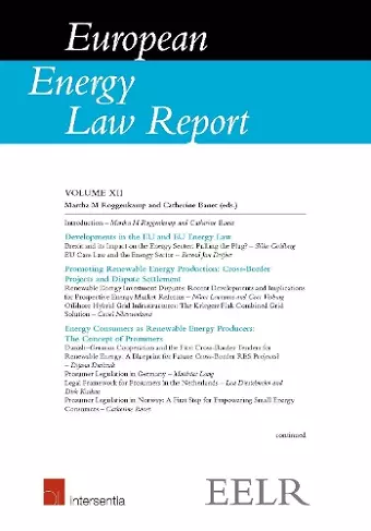 European Energy Law Report XII cover