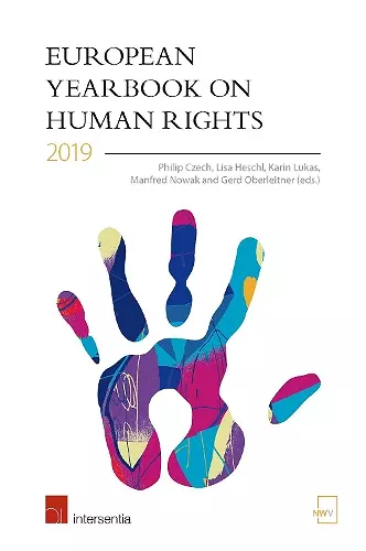 European Yearbook on Human Rights 2019 cover