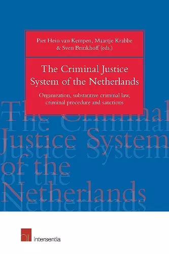 The Criminal Justice System of the Netherlands cover