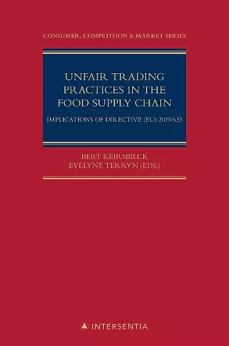 Unfair Trading Practices in the Food Supply Chain cover