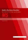 Maths Revision Booklet M5 for CCEA GCSE 2-tier Specification cover