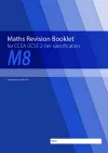 Maths Revision Booklet M8 for CCEA GCSE 2-tier Specification cover