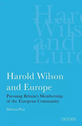 Harold Wilson and Europe cover