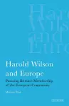 Harold Wilson and Europe cover