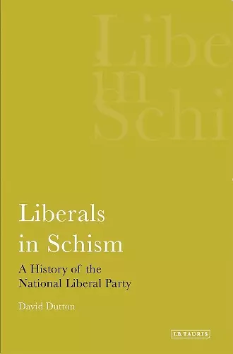 Liberals in Schism cover