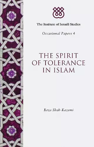 The Spirit of Tolerance in Islam cover