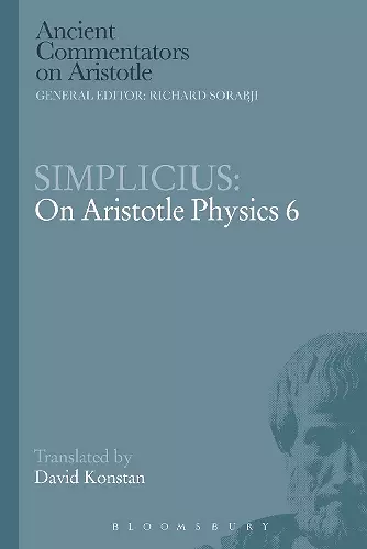 Simplicius: On Aristotle Physics 6 cover