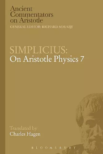 Simplicius: On Aristotle Physics 7 cover