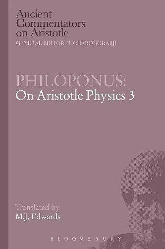 Philoponus: On Aristotle Physics 3 cover