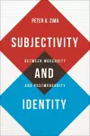 Subjectivity and Identity cover