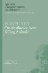 Porphyry: On Abstinence from Killing Animals cover