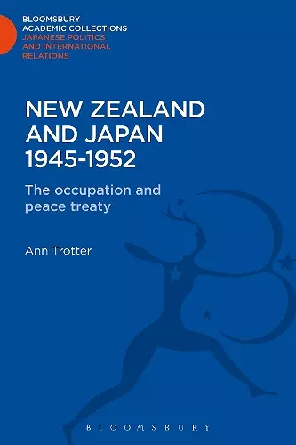 New Zealand and Japan 1945-1952 cover