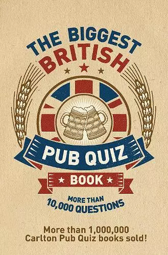 The Biggest British Pub Quiz Book cover