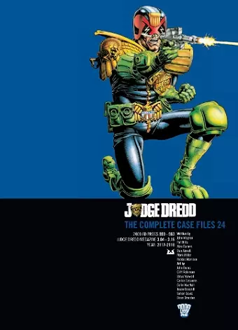 Judge Dredd: The Complete Case Files 24 cover