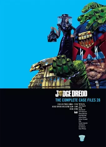 Judge Dredd: The Complete Case Files 28 cover