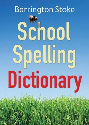 School Spelling Dictionary cover