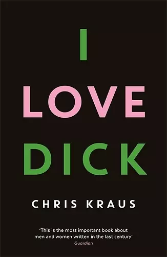 I Love Dick cover