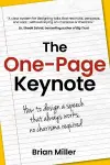 The One-Page Keynote cover