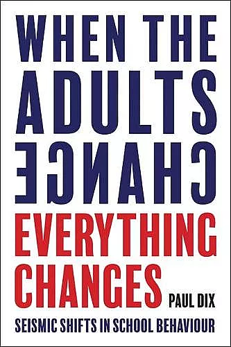When the Adults Change, Everything Changes cover