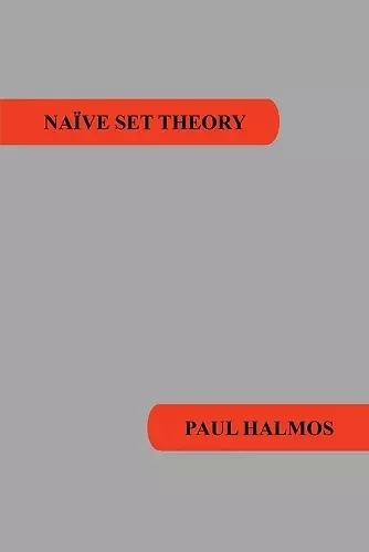 Naive Set Theory cover